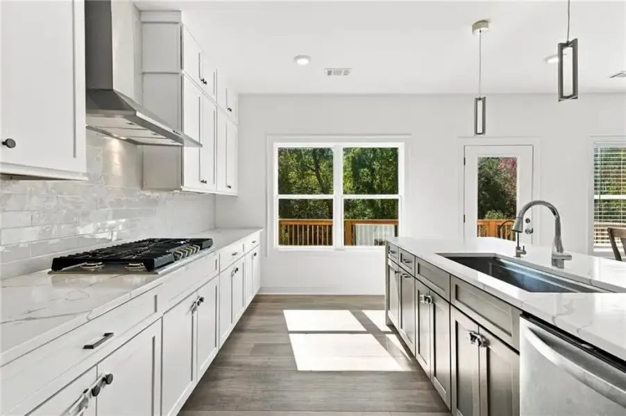 Furnished interior view inside a new home in , Conyers (Image 20).