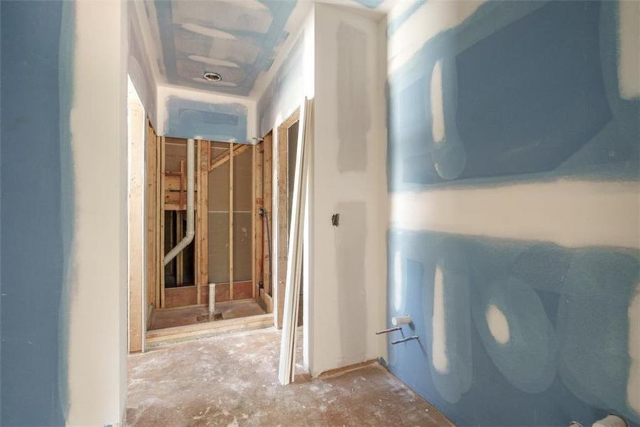 In-progress construction of a new home in , Social Circle, GA (Image 7).