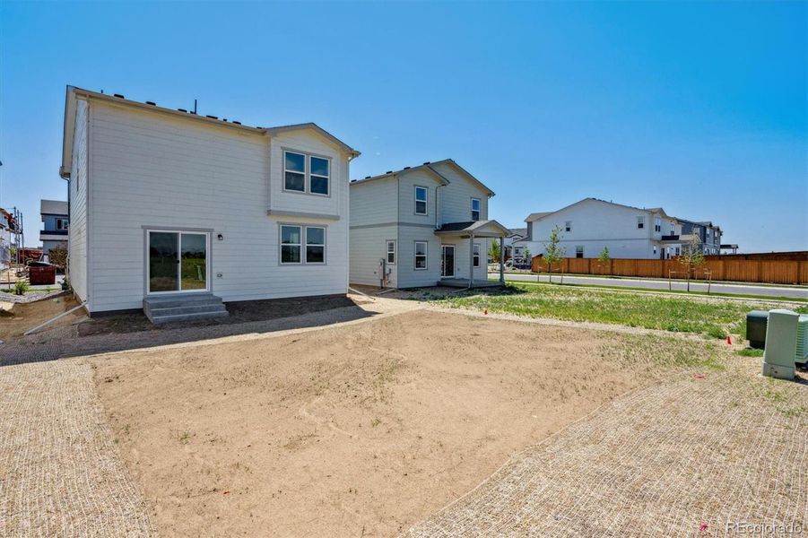 Exterior details and patio area of a home in Farmlore, Brighton (Image 16). Exterior details and patio area of a home in Farmlore, Brighton (Image 16).