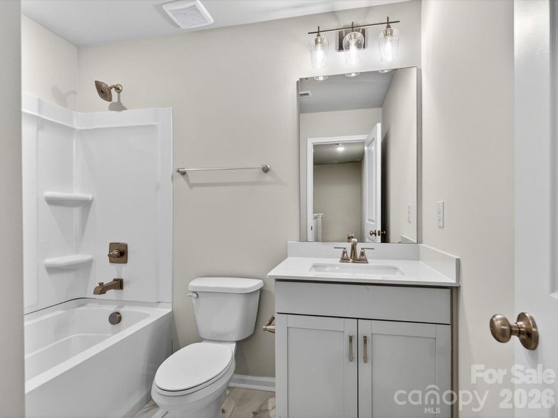 Furnished interior view inside a new home in North Creek Village, Huntersville (Image 7).