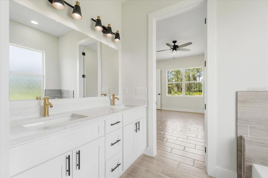 Furnished interior view inside a new home in , Lehigh Acres (Image 17).
