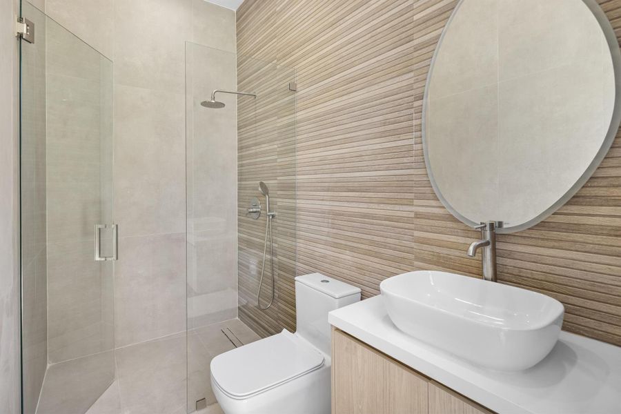 Furnished interior view inside a new home in , Boca Raton (Image 48).