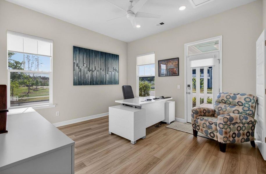 Furnished interior view inside a new home in Nexton, Summerville (Image 8). Furnished interior view inside a new home in Nexton, Summerville (Image 8).
