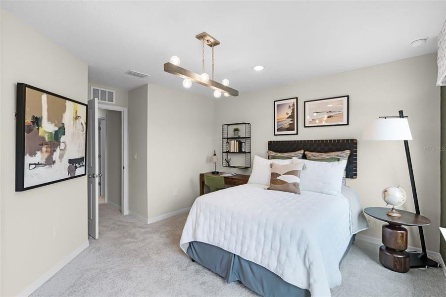 Furnished interior view inside a new home in Delaney Reserve, Deland (Image 26).
