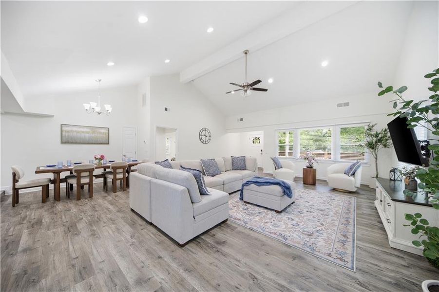 Furnished interior view inside a new home in , Decatur (Image 5).