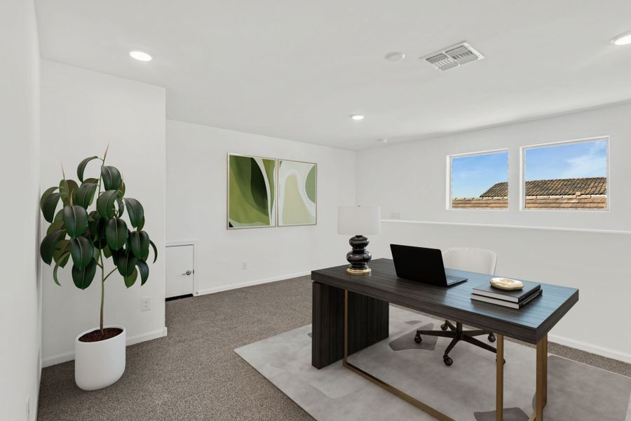 Furnished interior view inside a new home in Blackhawk, Tucson (Image 6).