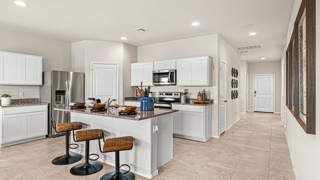 Furnished interior view inside a new home in Radiance at Superstition Vistas, Apache Junction (Image 7).
