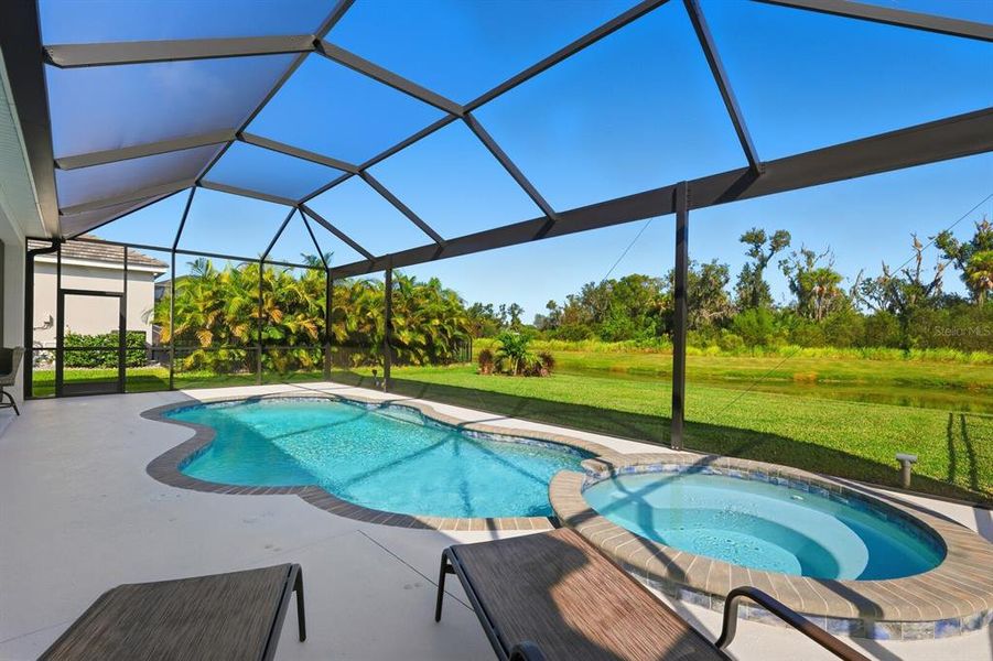 Exterior details and patio area of a home in The Reserve at Twin Rivers, Parrish (Image 22). Exterior details and patio area of a home in The Reserve at Twin Rivers, Parrish (Image 22).