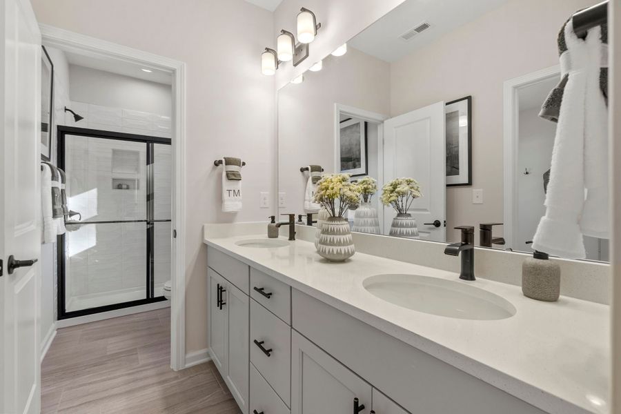 Representative furnished interior of a home built from the Waverly by Taylor Morrison in Walden, Huntersville (Image 15).