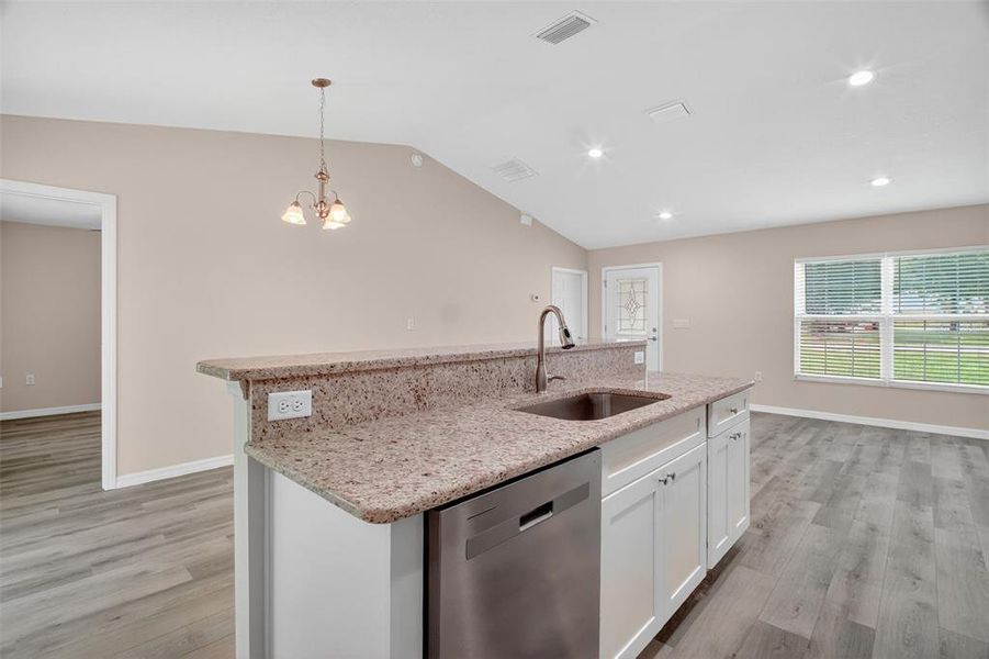 Furnished interior view inside a new home in , Ocala (Image 3). Furnished interior view inside a new home in , Ocala (Image 3).