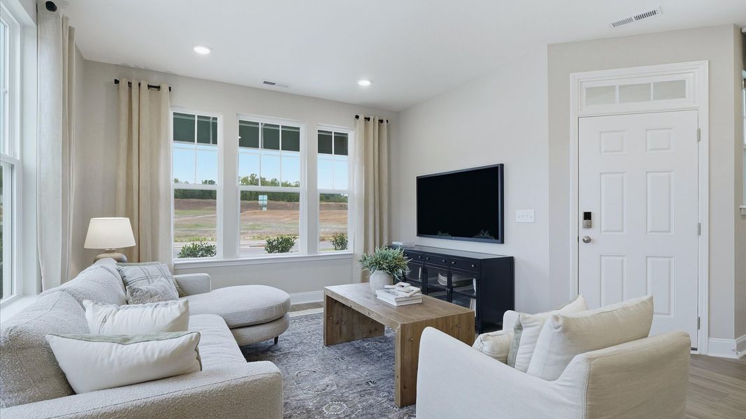 Representative furnished interior of a home built from the Winchester by DRB Homes in Mason Grove, Franklinton (Image 31).