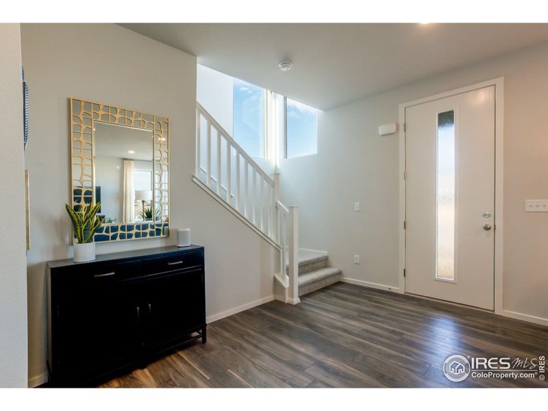 EXAMPLE PHOTO: ENTRY FROM FRONT DOOR