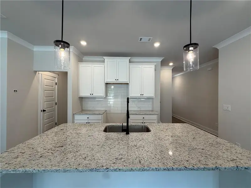 Furnished interior view inside a new home in The Towns at Auburn Station East, Auburn (Image 11).