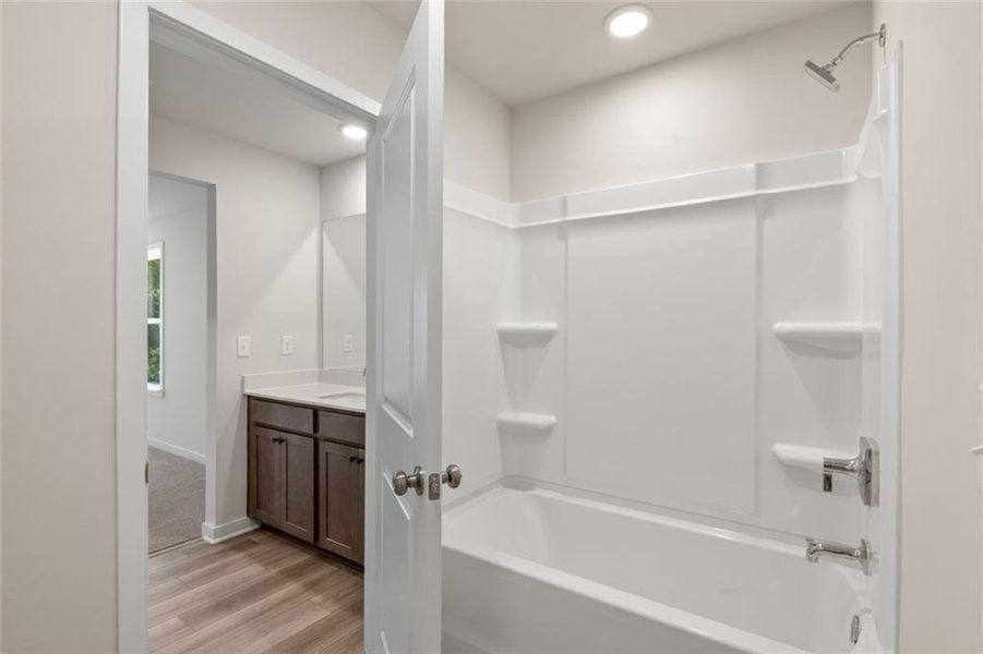 Furnished interior view inside a new home in Brookshire Manor, Canton (Image 12).