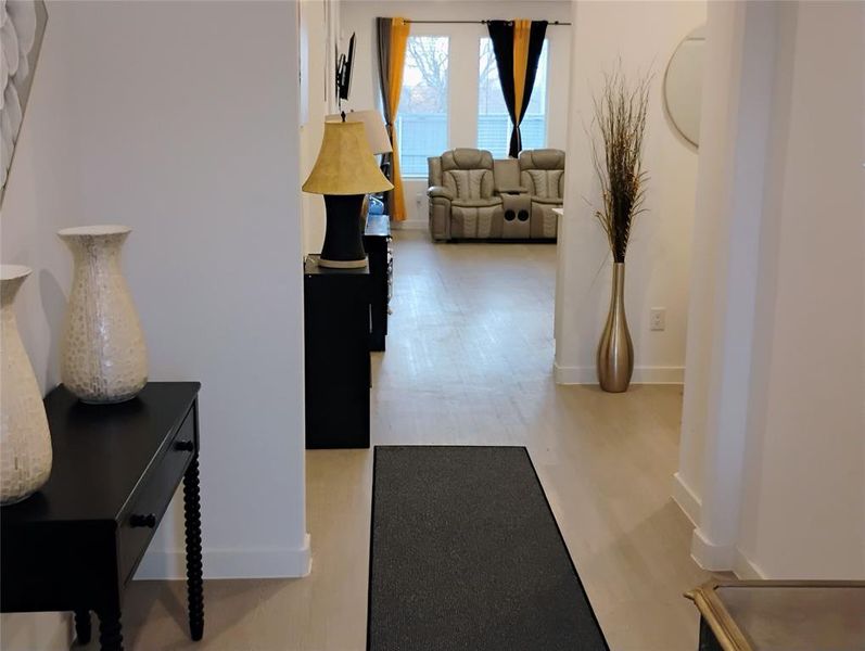 Furnished interior view inside a new home in Cypress Creek: Classic Collection, Princeton (Image 31). Furnished interior view inside a new home in Cypress Creek: Classic Collection, Princeton (Image 31).