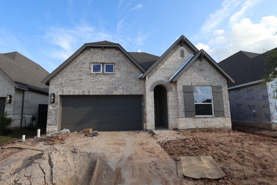 In-progress construction of a new home in Harvest Green - Reserve Collection, Richmond, TX (Image 4). In-progress construction of a new home in Harvest Green - Reserve Collection, Richmond, TX (Image 4).