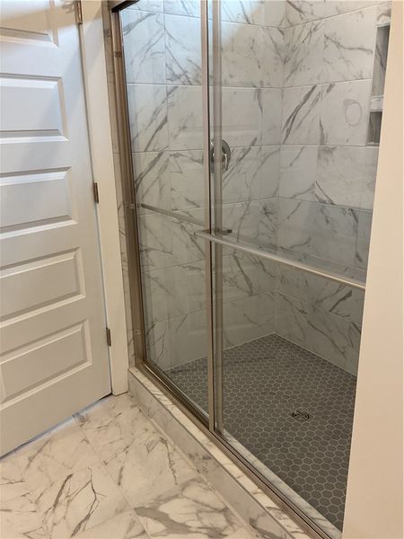 Primary walk in shower