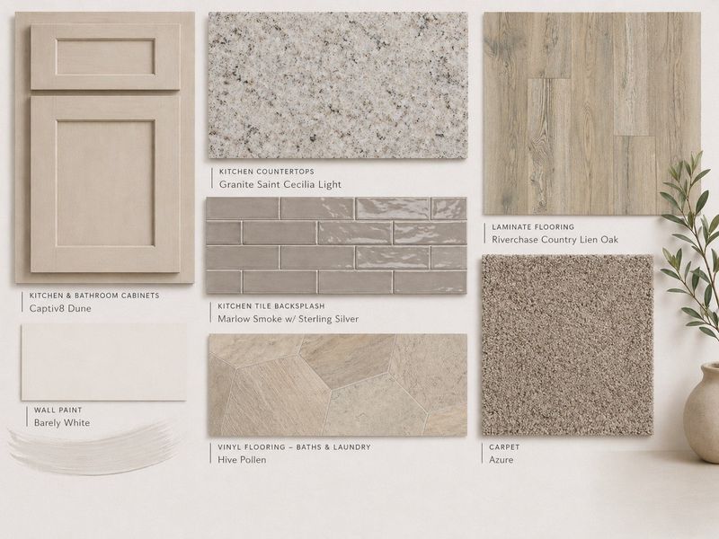 Sample of building materials used in homes in Salem Landing, Rockvale (Image 13).