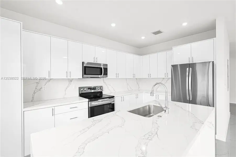 Furnished interior view inside a new home in Chloe's Estates, Miami (Image 12).