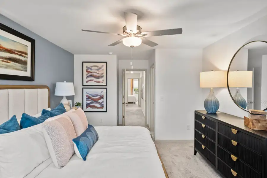 Furnished interior view inside a new home in Champions Village at Cherry Hill, Pendleton (Image 45).
