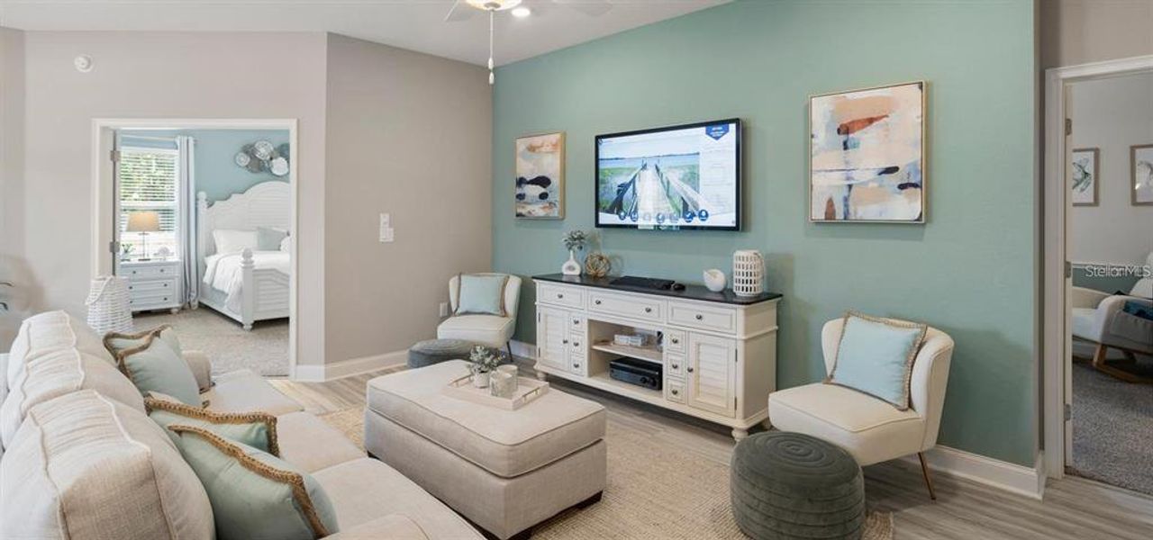Furnished interior view inside a new home in The Lakes, Lake Alfred (Image 6).
