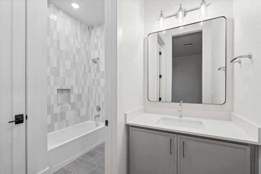 Furnished interior view inside a new home in , Montgomery (Image 41).