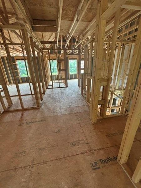 In-progress construction of a new home in Edenglen, Buford, GA (Image 49).