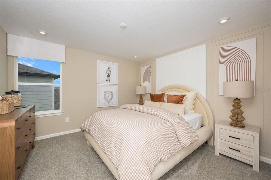 Furnished interior view inside a new home in Pasadena Ridge Master, Dade City (Image 9).