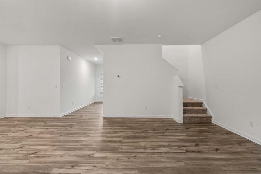 Representative unfurnished interior of a home built from the Baker by Ashton Woods in Langston Reserve, Cartersville (Image 24).