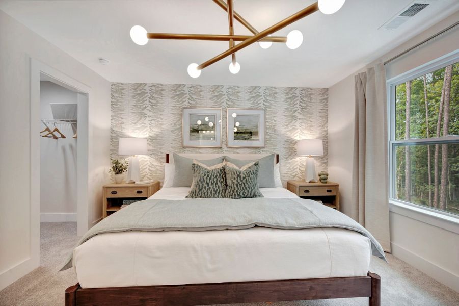 Representative furnished interior of a home built from the Hallie by Mattamy Homes in Ashmore Townes, Garner (Image 13). Representative furnished interior of a home built from the Hallie by Mattamy Homes in Ashmore Townes, Garner (Image 13).