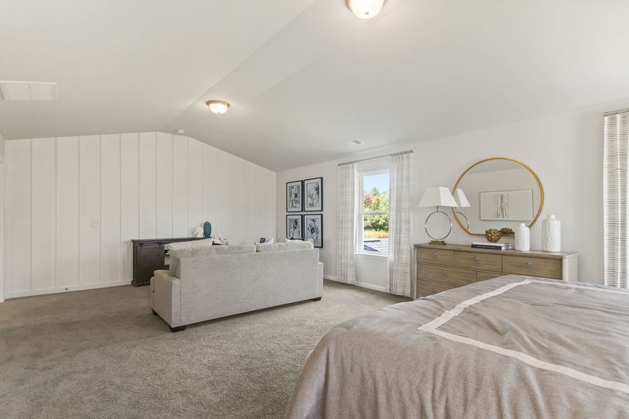 Primary Bedroom with Sitting Area