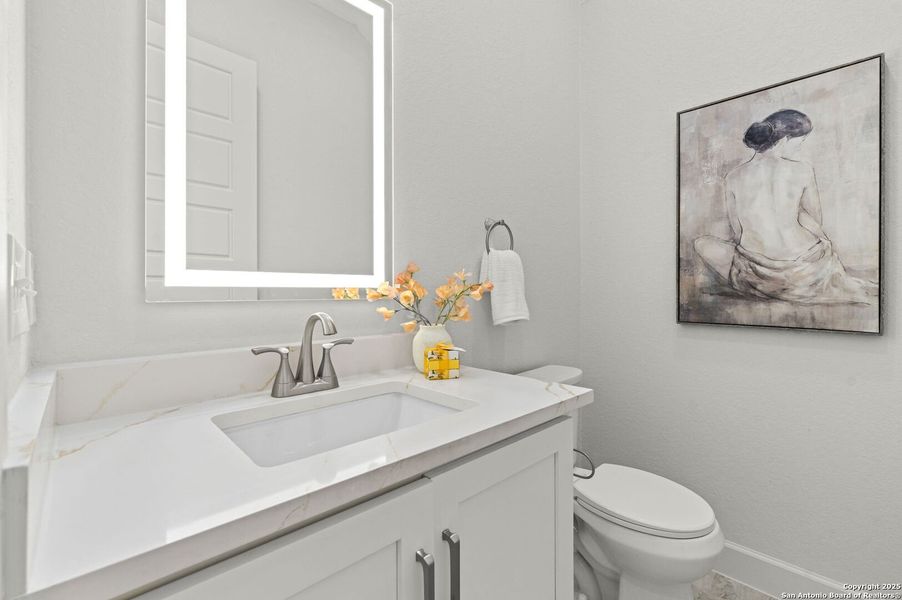 Furnished interior view inside a new home in , San Antonio (Image 46). Furnished interior view inside a new home in , San Antonio (Image 46).