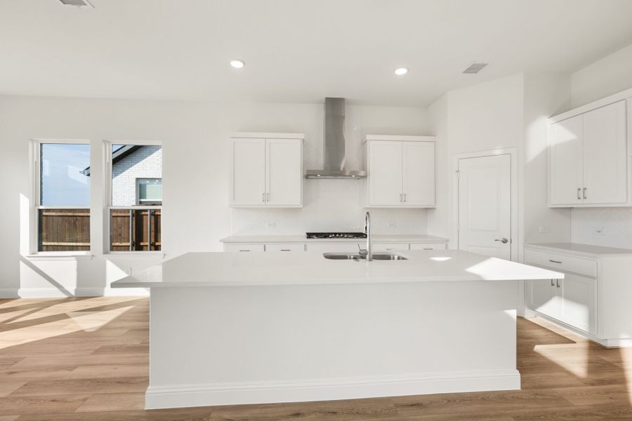 Furnished interior view inside a new home in Lake Breeze, Lavon (Image 9).