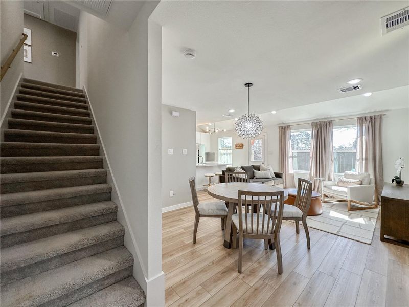 Furnished interior view inside a new home in , Conroe (Image 14).