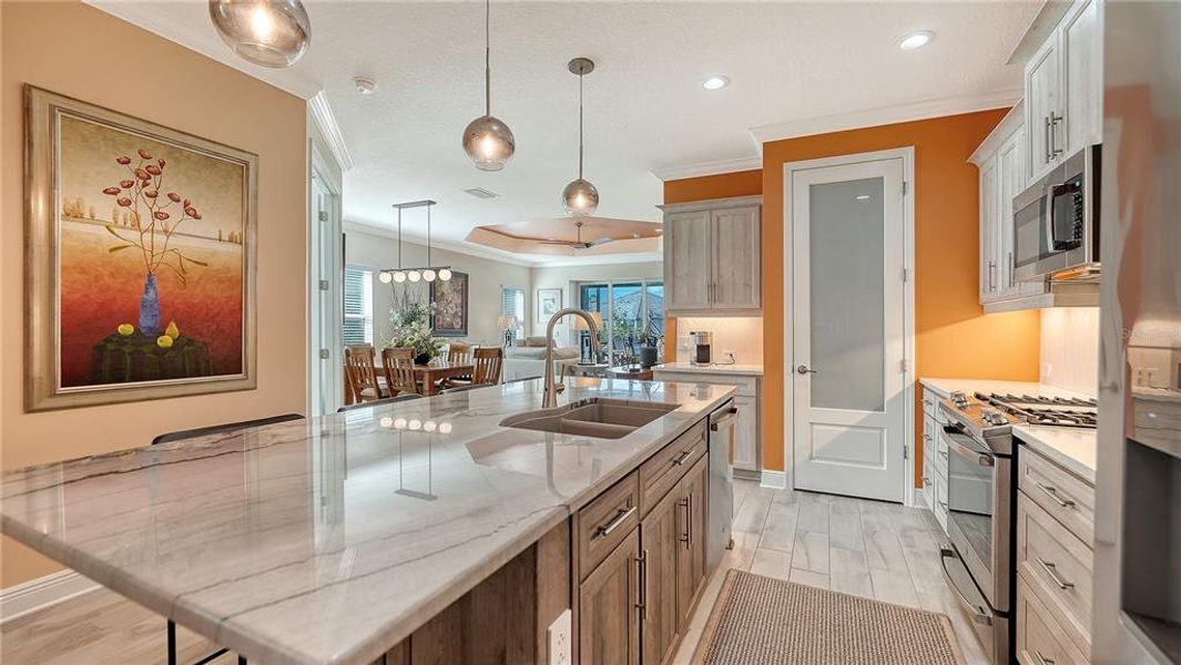 Furnished interior view inside a new home in , Sarasota (Image 30).