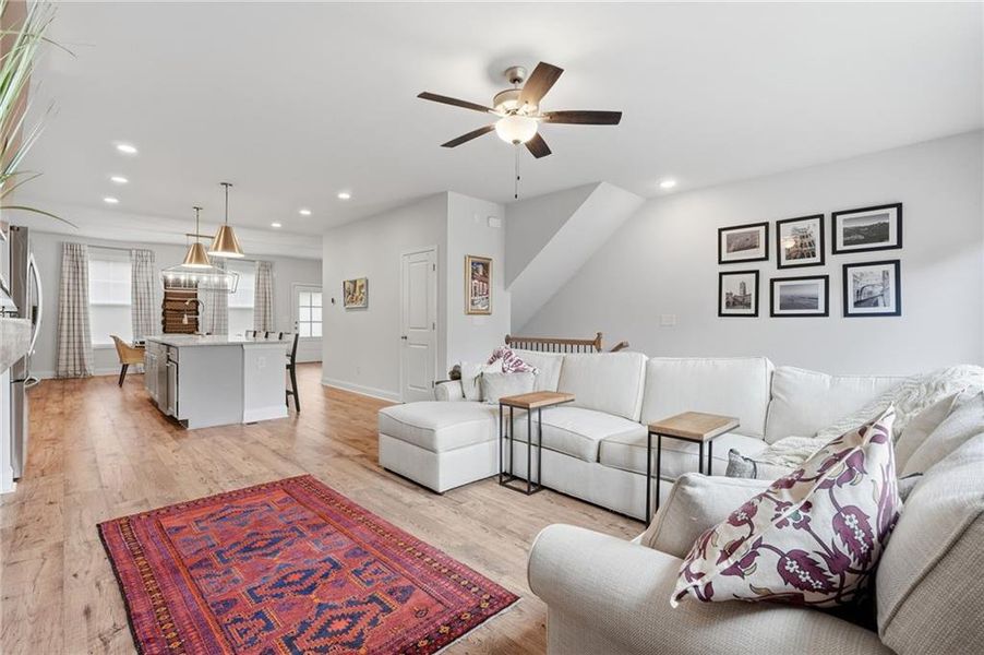 Furnished interior view inside a new home in , Sugar Hill (Image 33).
