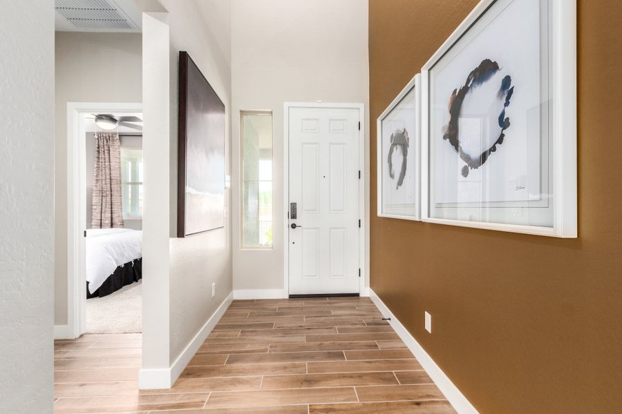 Representative furnished interior of a home built from the 40R3 by Taylor Morrison in Rancho Mercado, Surprise (Image 6).