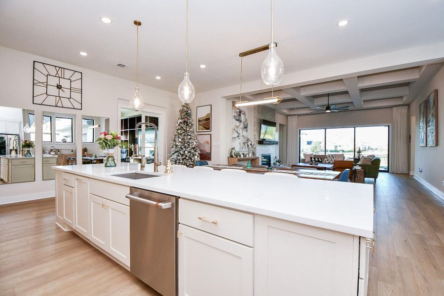 Furnished interior view inside a new home in , Cypress (Image 8). Furnished interior view inside a new home in , Cypress (Image 8).