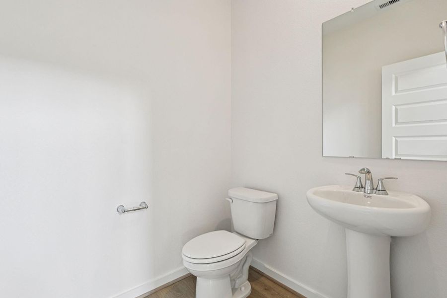 Photo is not of the actual home, but is an inspirational photo of builder’s model home and may depict options, furnishings, and/or decorator features that are not included