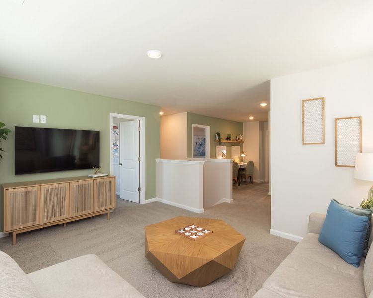 Furnished interior view inside a new home in Avalon - Reserve Series, Conyers (Image 15).