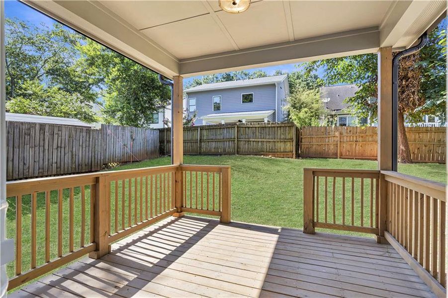 Exterior details and patio area of a home in , Scottdale (Image 3).