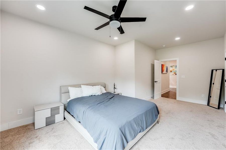 Furnished interior view inside a new home in , Atlanta (Image 13).