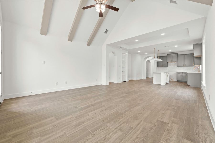 Spacious, unfurnished interior of a new home in COLTON®, Todd Mission (Image 19).