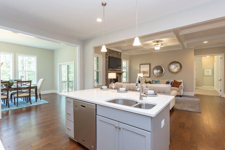 Representative furnished interior of a home built from the Lexington II by Caruso Homes in Sauls Landing, Zebulon (Image 13). Representative furnished interior of a home built from the Lexington II by Caruso Homes in Sauls Landing, Zebulon (Image 13).