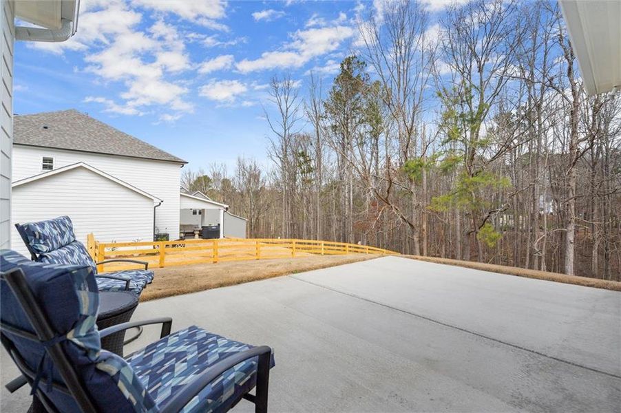 Exterior details and patio area of a home in , Canton (Image 3).