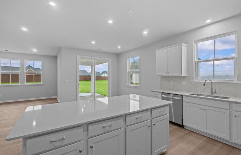 Furnished interior view inside a new home in Fox Hollow, Spartanburg (Image 8). Furnished interior view inside a new home in Fox Hollow, Spartanburg (Image 8).
