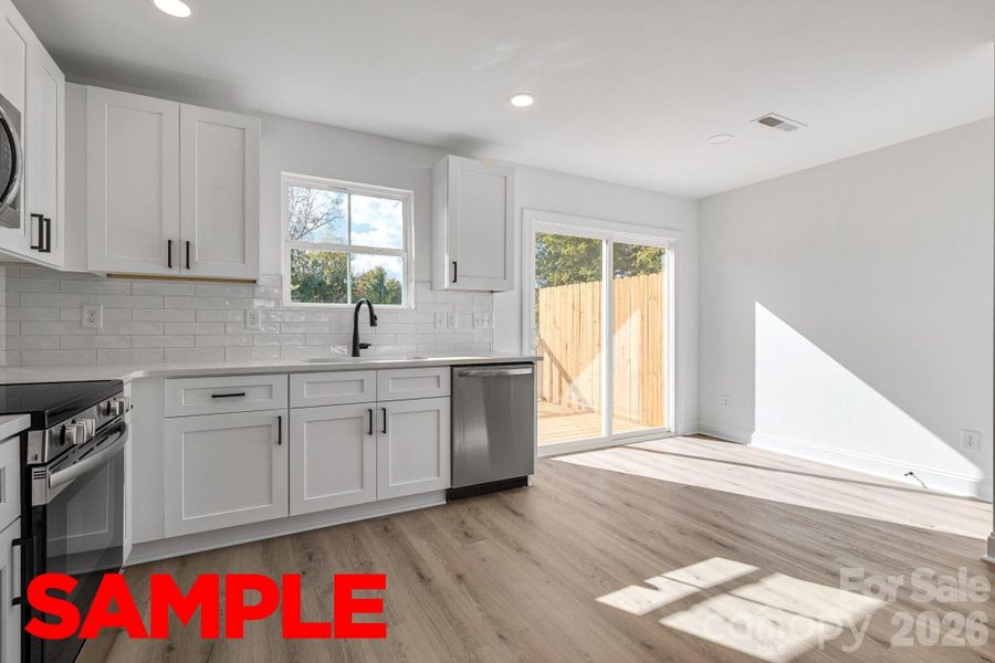 Furnished interior view inside a new home in , Kannapolis (Image 9).