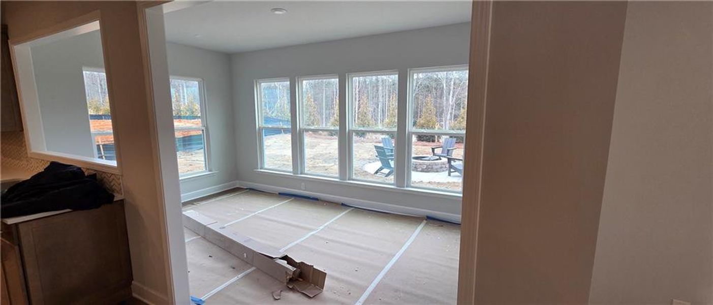 In-progress construction of a new home in Oakwood, Cumming, GA (Image 22).