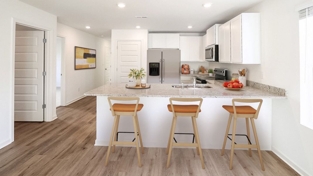 Representative furnished interior of a home built from the Plan by D.R. Horton in Liberty, Panama City (Image 6). Representative furnished interior of a home built from the Plan by D.R. Horton in Liberty, Panama City (Image 6).