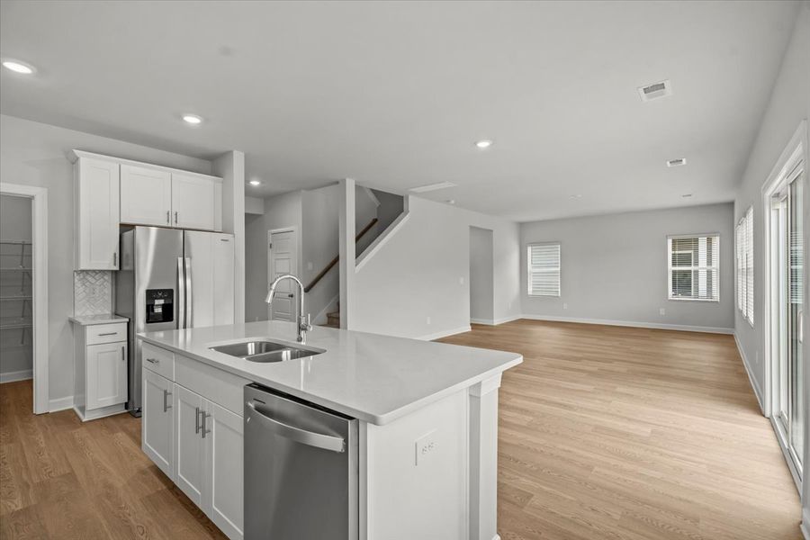 Furnished interior view inside a new home in Chatham Forest, Duncan (Image 6).